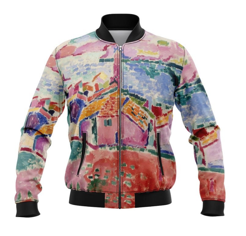 ジャケット Sky Printed Canvas Jacket Balmain Sky Printed Canvas Jacket - Runway Catalog