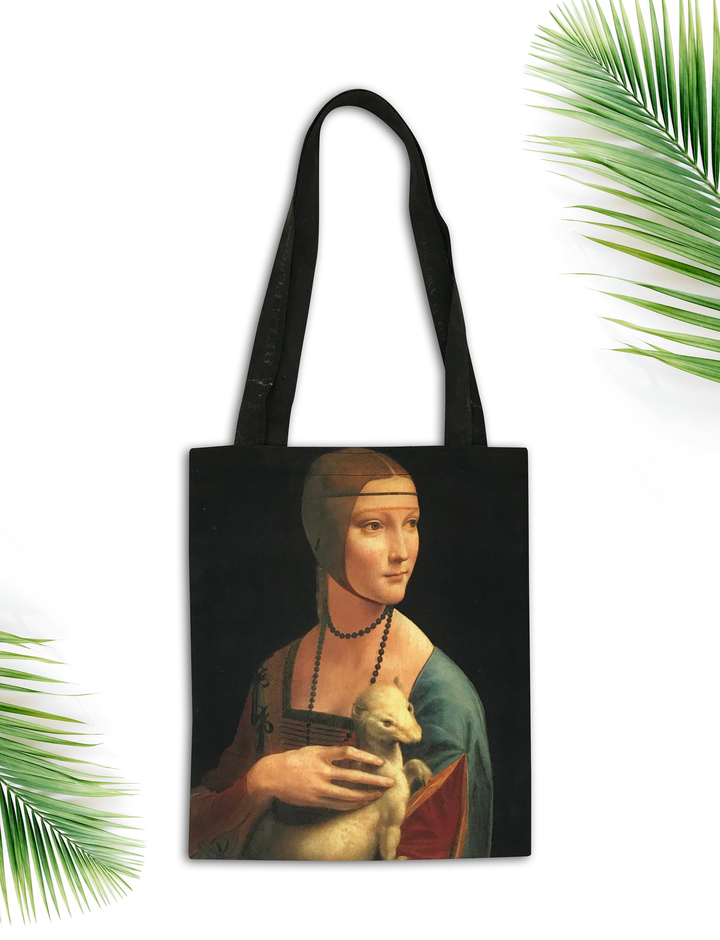 Tote Bag With Print the Lady With an Ermine by - Etsy