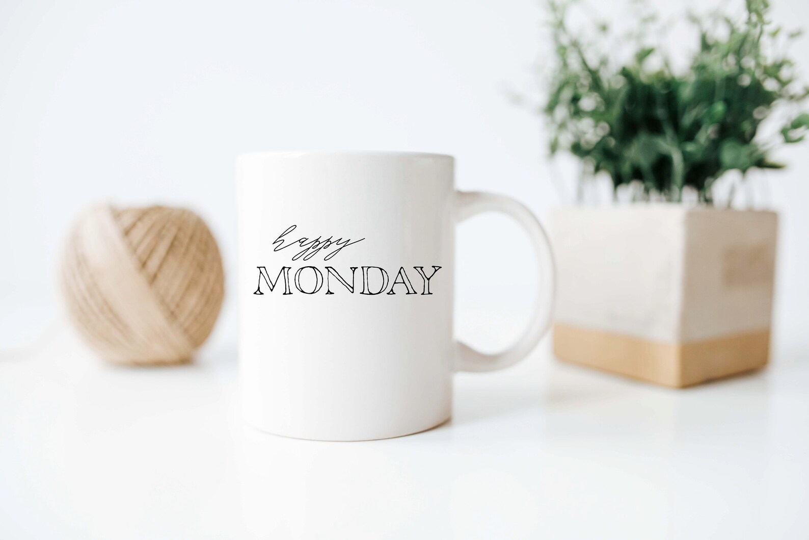Happy Monday Mug Day of the Week Mug 12 Ounce Mug 15 Etsy