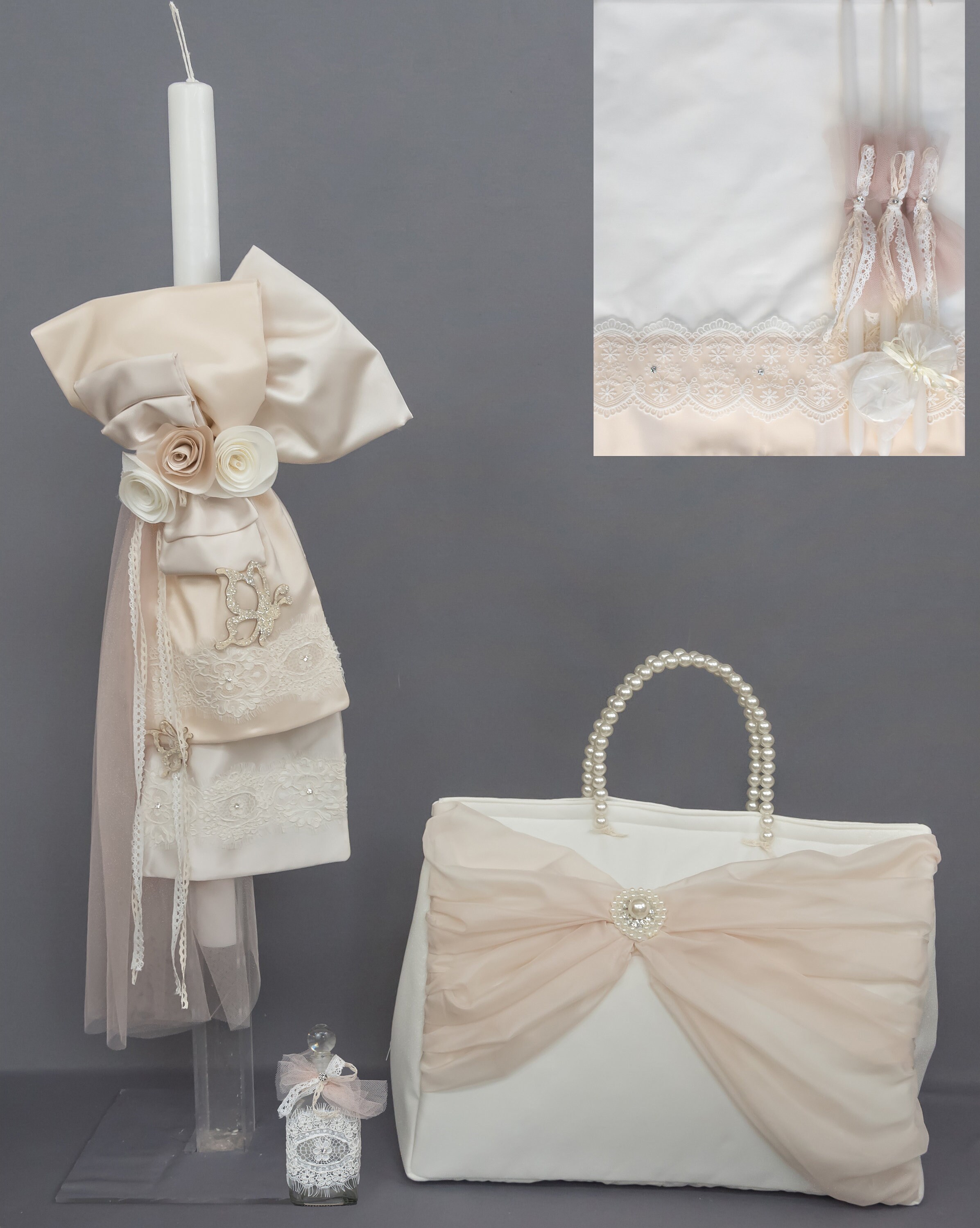 Greek Orthodox Baptism/Christening  set, Lambatha