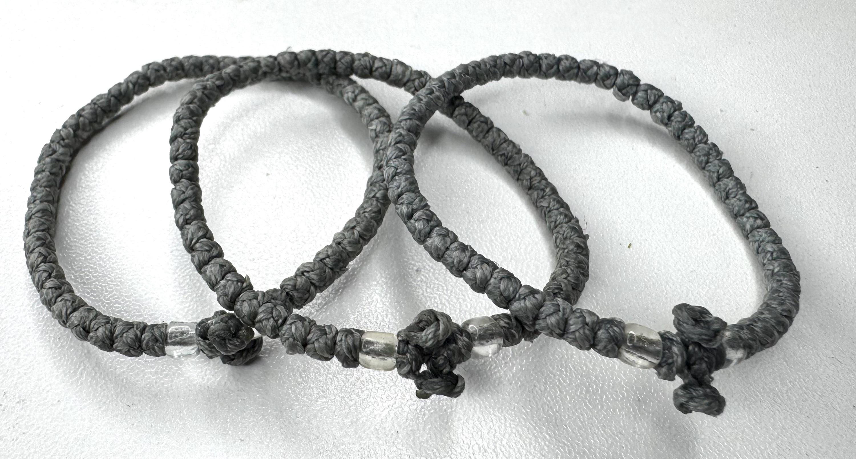 Dark Gray Komboskini Greek Prayer Rope - Etsy