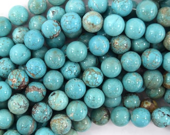 8 Inch Strand AAA Arizona Turquoise Faceted RONDELLS 5-6mm size aprx,Great Value Item