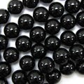 AA Black Onyx Round Beads 15" 2mm 3mm 4mm 6mm 8mm 10mm 12mm 14mm 16mm 18mm 20mm
