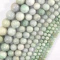 Natural Burma jadeite Jade Round Beads 15" Burmese 3mm 4mm 6mm 8mm 10mm 12mm S2