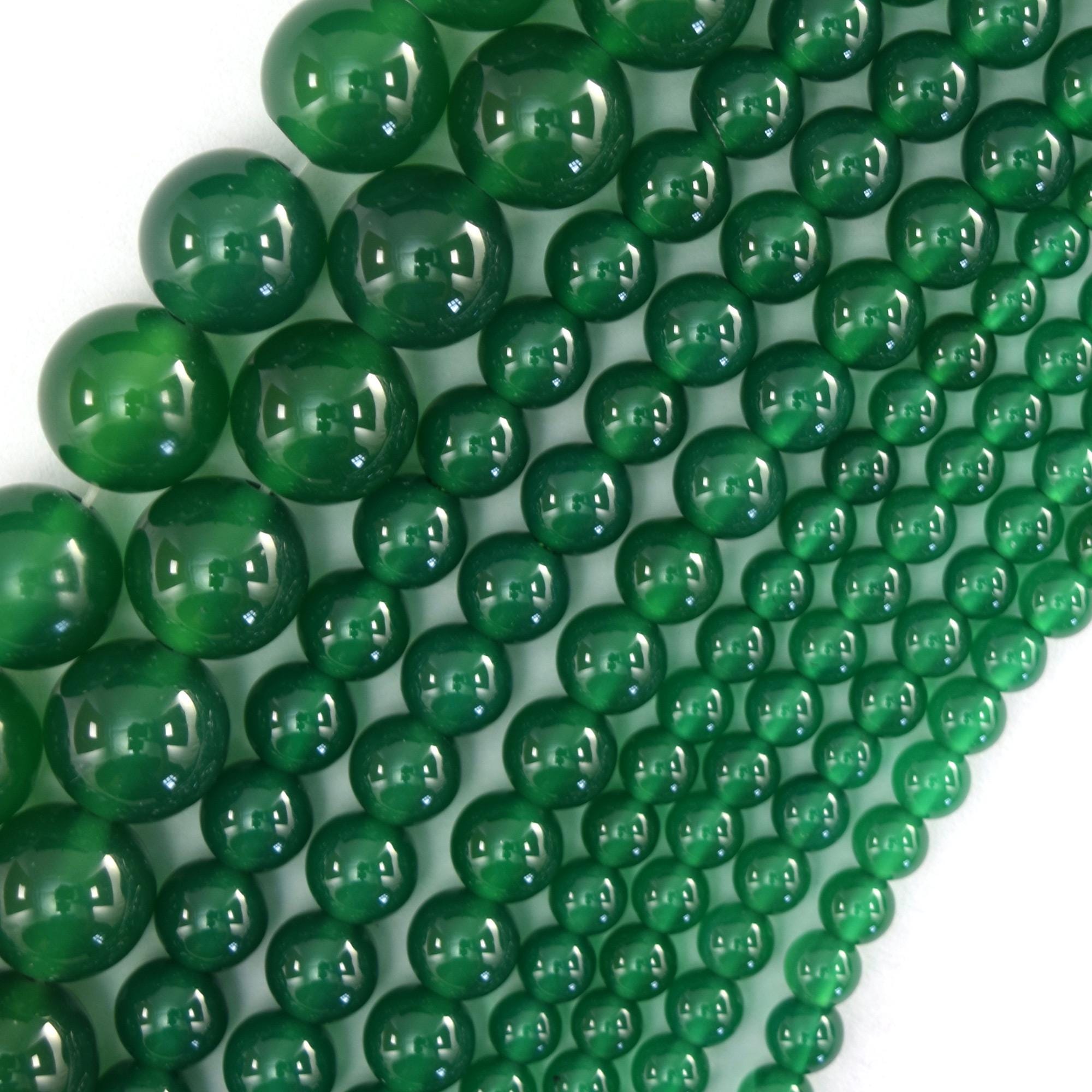 Green Beads - Etsy