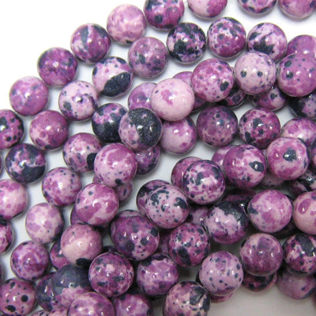 6/8/10/12MM PURPLE AFRICA SUGILITE GEMSTONE ROUND LOOSE BEADS 15 - Foto 13