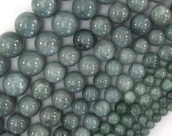 Burma Colored Jade Round Beads Gemstone 15&quot; Strand Burmese 4mm 6mm 8mm 10mm 12mm