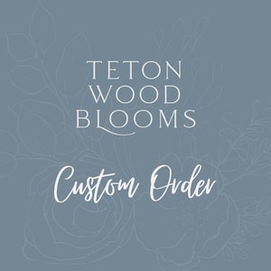 RESERVED - Custom Colors - Bark & Ivory Wood Flower Heart Wall Hanging / Rustic Home Nursery Decor / Sola Flowers / Unique Wall Decor