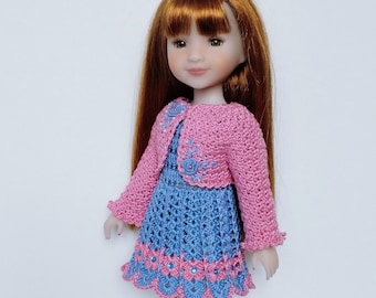 dress for ruby red fashion friends dolls, dolls clothing, doll clothes, outfit for doll, clothes for doll