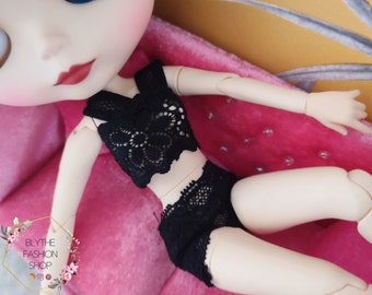 Lingerie for BLYTHE doll - Underwear for Blythe - Handmade - Scale 1/6