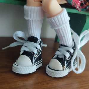 Doll socks for BLYTHE doll Doll clothes for Blythe Handmade Scale 1/6 4