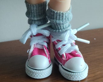 Doll socks for BLYTHE doll - Doll clothes for Blythe - Handmade - Scale 1/6