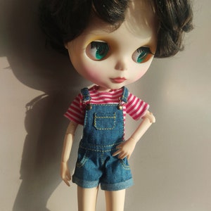 T-shirt for BLYTHE doll - Doll clothes for Blythe - Handmade - Scale 1/6
