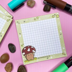 Mushroom Notepad