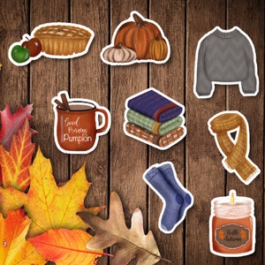 Cozy Autumn Sticker Pack