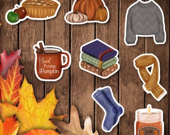 Cozy Autumn Sticker Pack