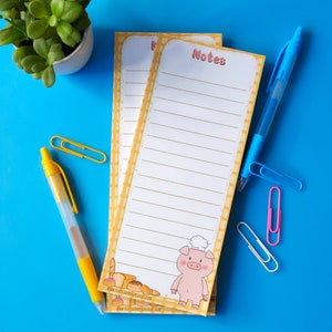 Kawaii Piggy Notepad