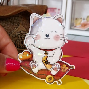 Lucky Cat Sticker