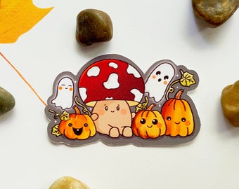 Mushroom Autumn Sticker