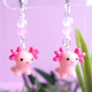 Kawaii Axolotl Earrings