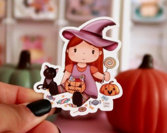 Candy Witch Sticker