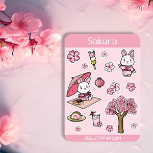 Sakura Sticker Sheet
