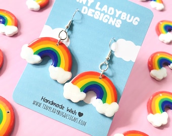 Rainbow Pride Earrings
