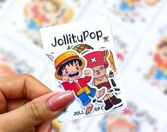 One Piece Stickers – Straw Hat Pirates Crew Matte Vinyl Decals
