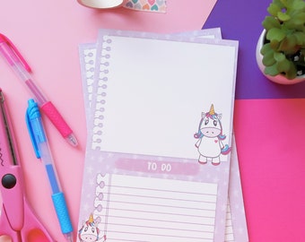 Unicorn To Do Notepad