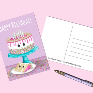 Happy Birthday Postcard