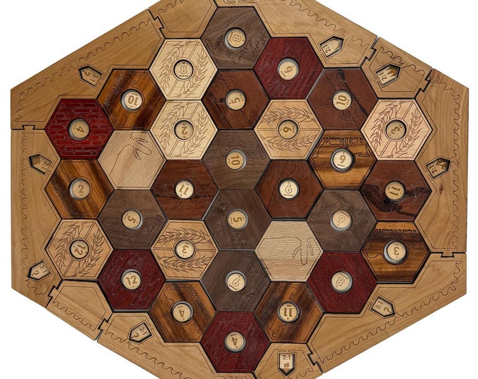 Settlers of Catan Inspired Board