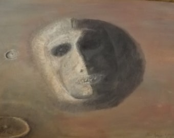 Hoaglands' face on Mars