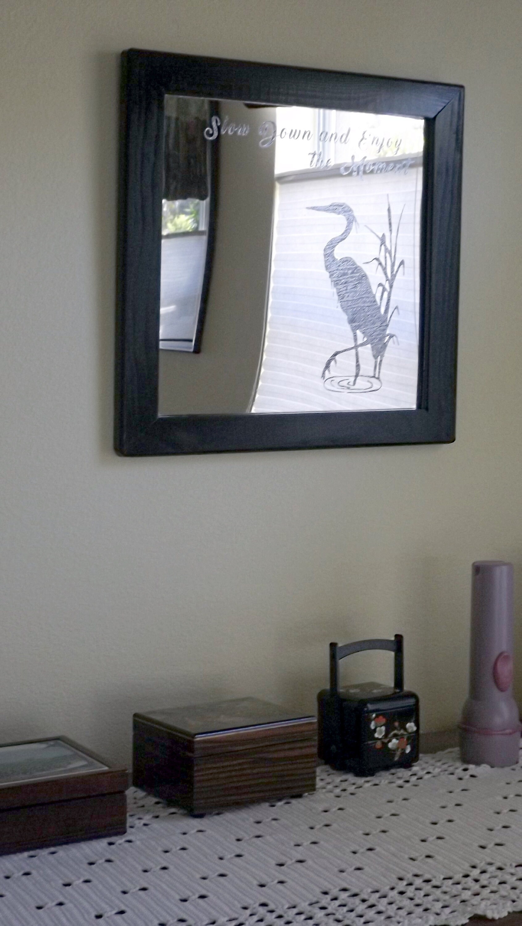 Engraved Mirror Inspirational Mirror Personalized Mirror Etsy