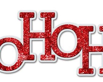Ho ho ho sign | Etsy