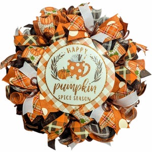 Fall wreath, Fall wreaths, autumn wreath, Thanksgiving wreath, Pumpkin wreaths, Fall decorations, Fall door décor, hello wreath