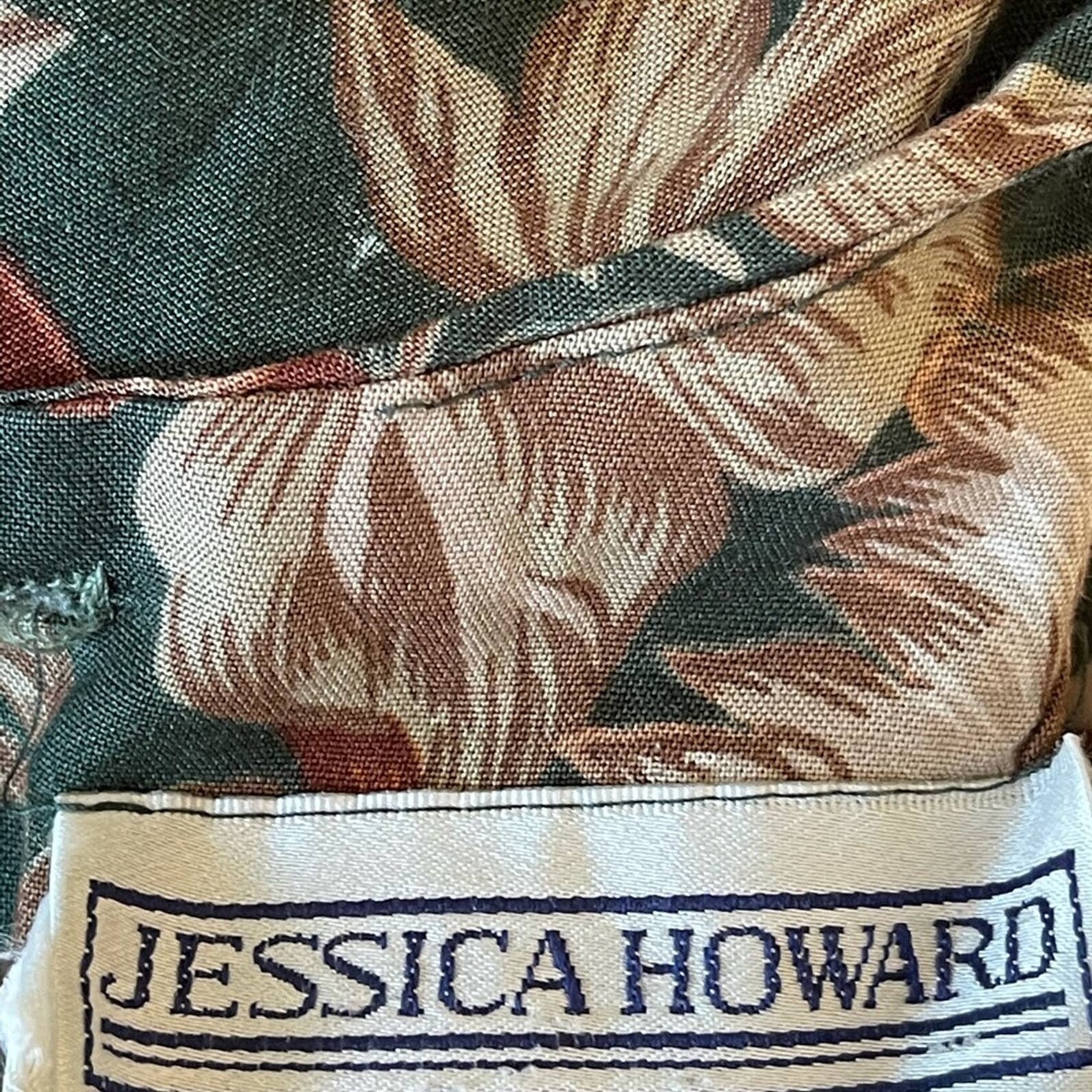 jessica howard green floral dress