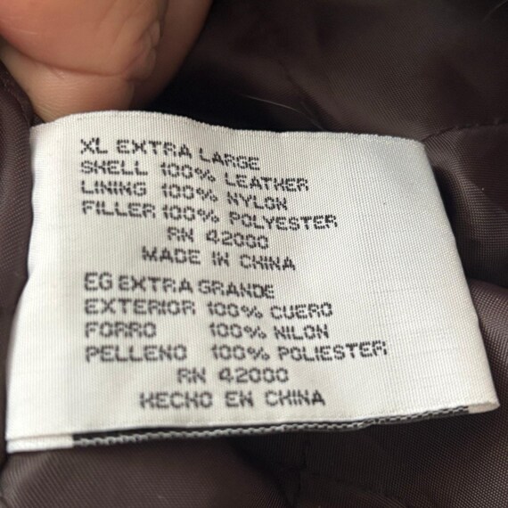 Basic Editions Varsity Jacket Vintage XL 90s Bomb… - image 9