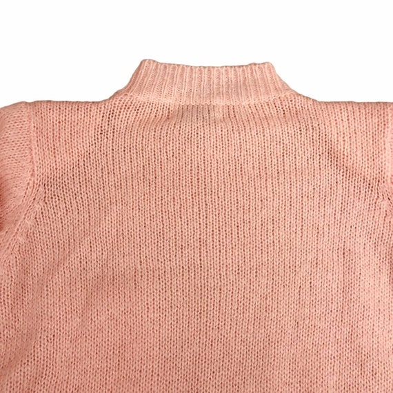 Vintage Nuggets long sleeve pink pastel Size S sw… - image 5