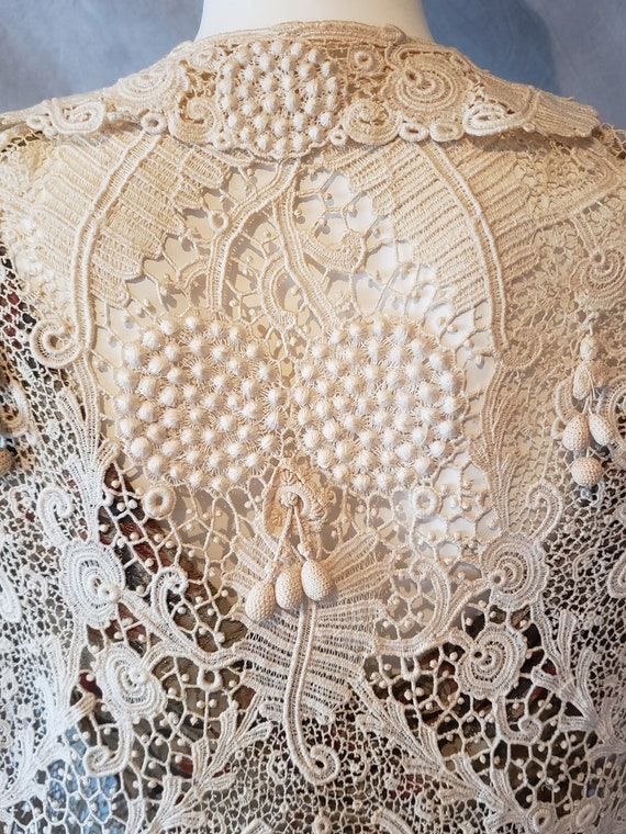 Victorian Irish Crochet 3D Antique Lace Edwardian… - image 3