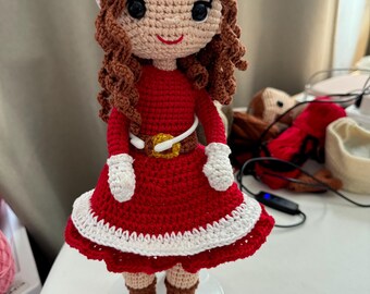 Miss Claus amigurumis