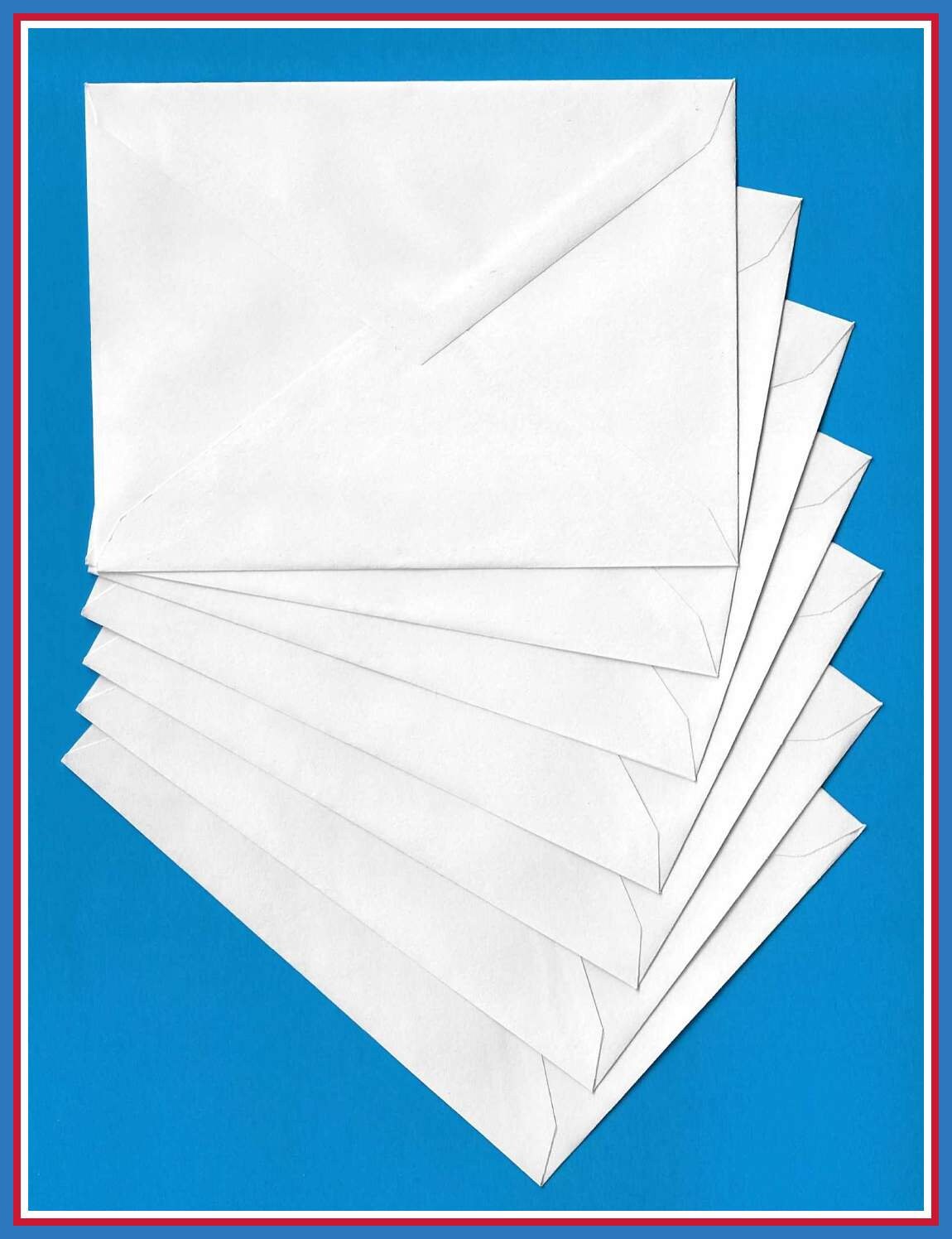Set of Six Embossed Notecards - Aqua - Etsy