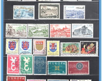 Sellos de Luxemburgo