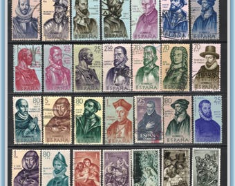 Spanien Briefmarken Gruppe