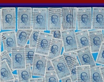 希少な1940年孫文中国5セント切手：VF、未使用、オリジナルガム - Etsy