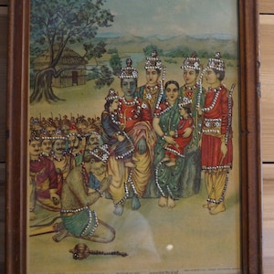 Lord Ram and Sita, HIndu Art, Hanuman, Shiva lingam worship