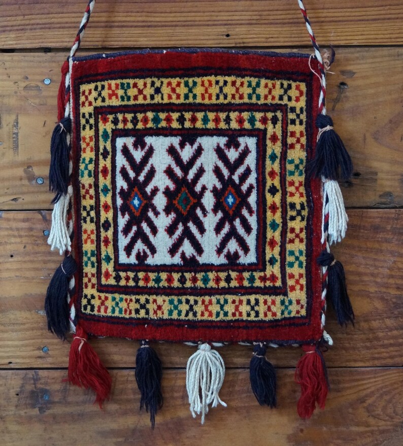 Multicolor - Handcrafted Multicolored Vintage Afghani Sling Bag