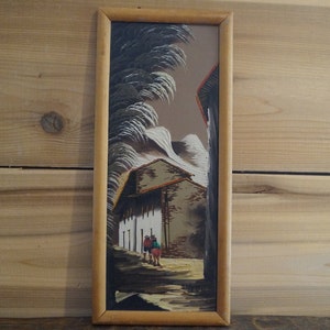 Mid Century J Vera Original Peruvian Painting