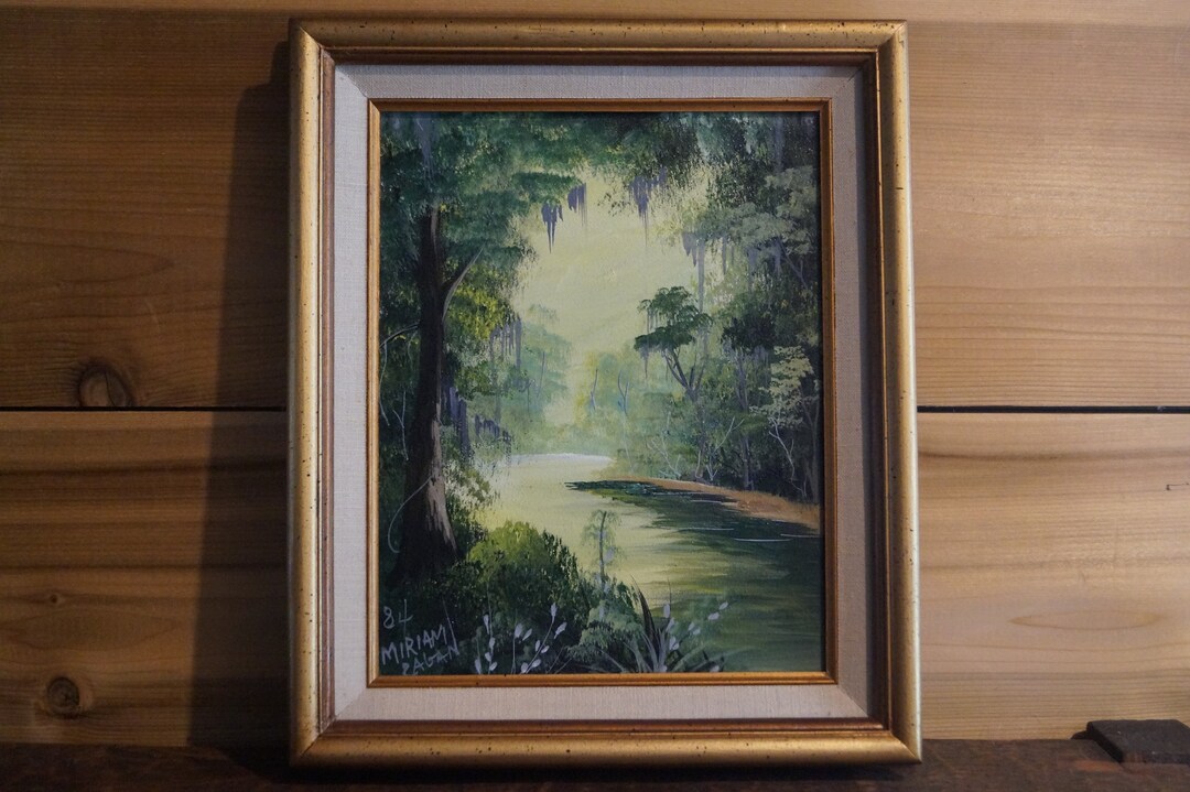 Miriam Ragan Louisiana Bayou Landscape Oil Painting - Etsy