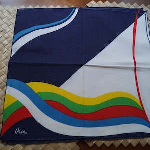 1960s Vera Modern Art Cloth Napkin Set of 4