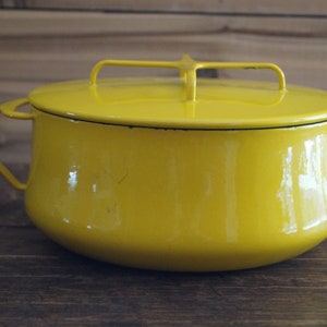 Rare XXL Dansk Kelly Green Stock Pot With Lid Kobenstyle 7 Qt